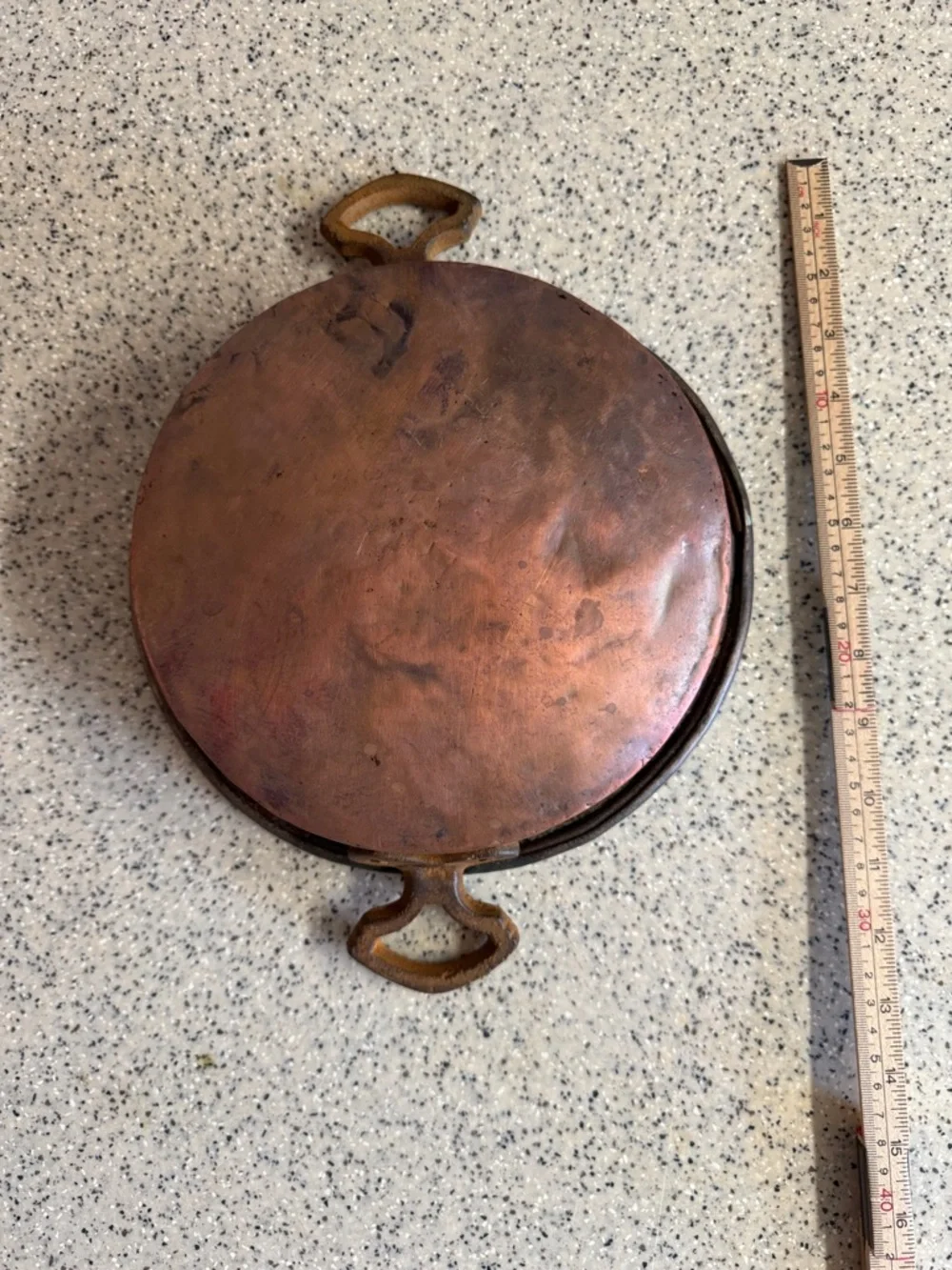 4 Piece Antique European Copper Cookware Set.Old World Heritage.
